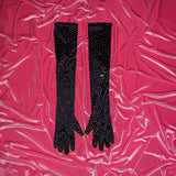 “Glamorous” Opera Length Gloves