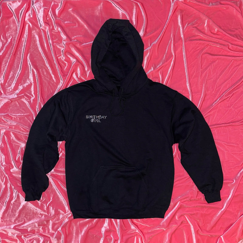 "BIRTHDAY GIRL" Hoodie | Pocket Placement