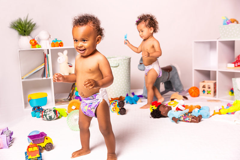 TinkyPoo Sampler (1 diaper pack/1 wipe pack)