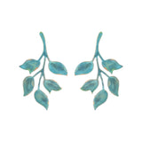 Verdigris Single Ophelia Earrings