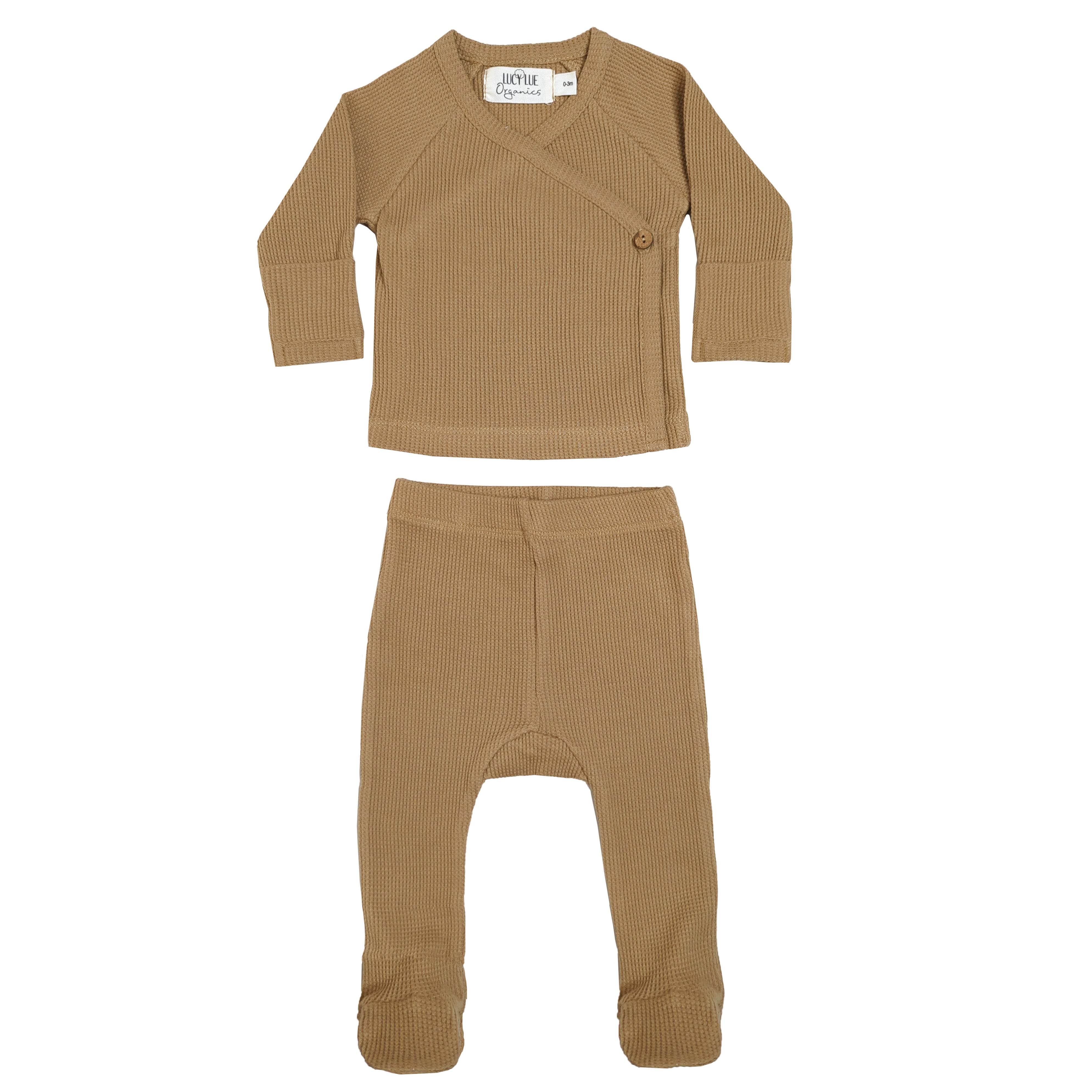 Cotton Footed Kimono Natural