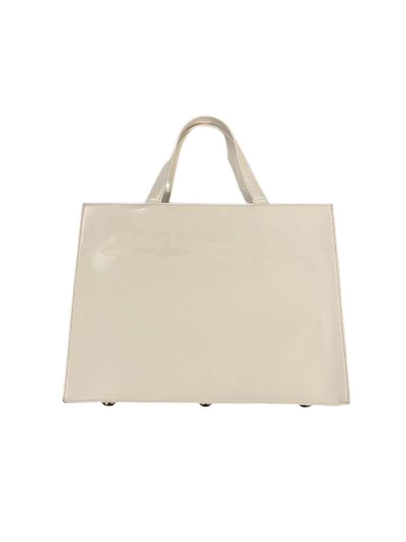 PBW - Patent Leather Bag (White)
