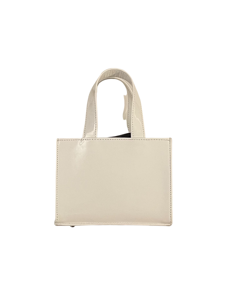 PBW - Patent Leather Mini Bag (White)